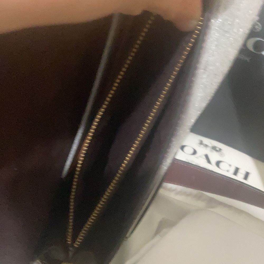 Coach Tabby leather shoulder bag 26 Wine - Picture 13 of 16